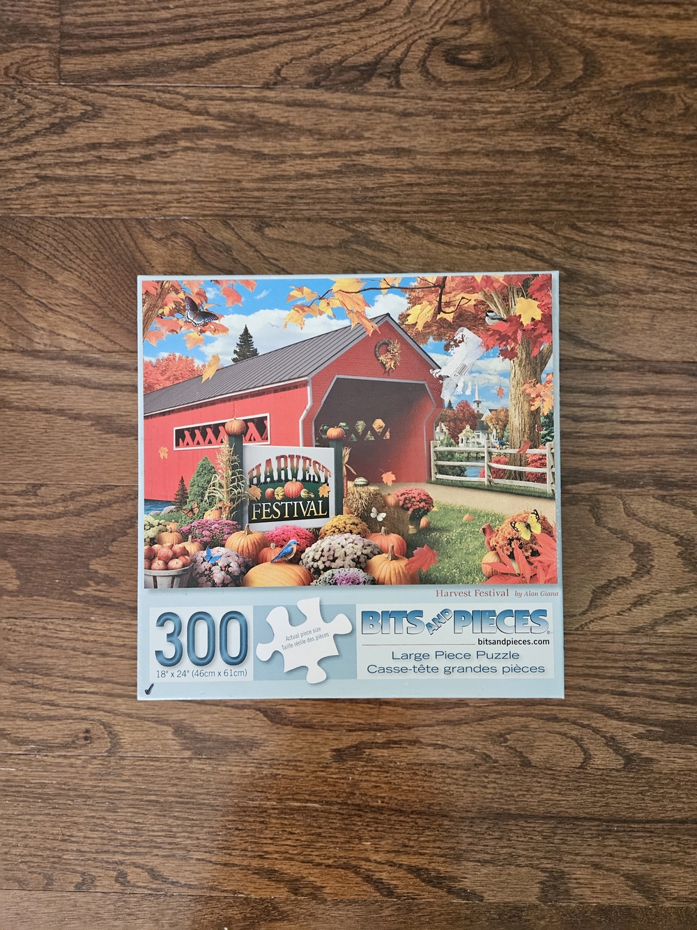Bits and Pieces Harvest Festival 300-Piece Jigsaw Puzzle
